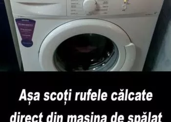 Trucul simplu care îți poate împrospăta hainele la fiecare spălare: pune câteva cuburi de gheață în mașina de spălat