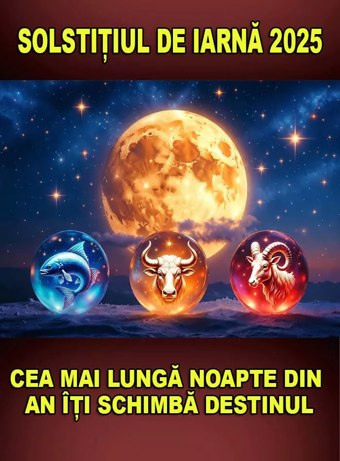 Solstițiul de iarnă din 2025: ce înseamnă și cum influențează fiecare zodie