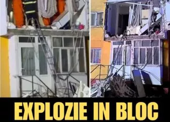 Explozie puternică într-un bloc din Bihor