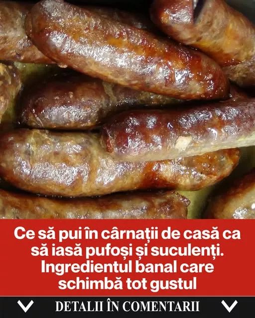 Secretul cârnaților de casă fragezi și aromați. Trucul simplu recomandat de bucătari