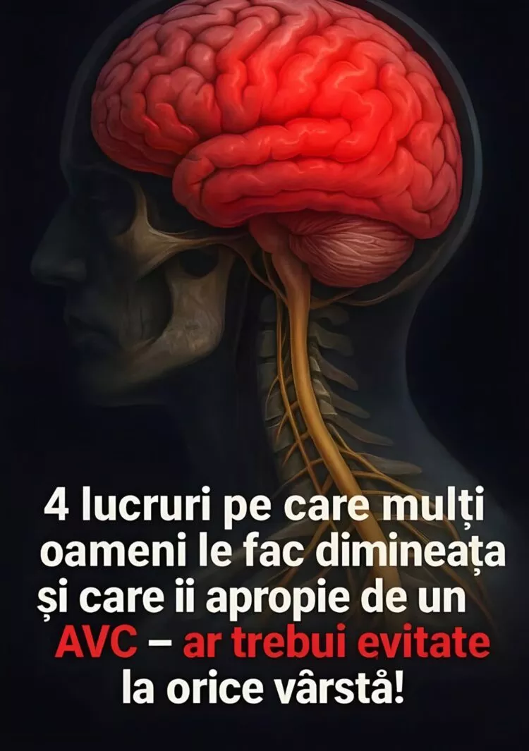 Greșeli făcute dimineața care pot crește riscul de accident vascular. Avertismentul medicilor