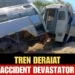Tragedie feroviară: cel puțin 13 morți și aproape 100 de răniți după deraierea unui tren