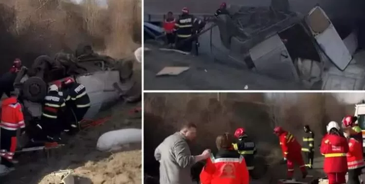 Accident devastator pe DN6, în zona Cornea