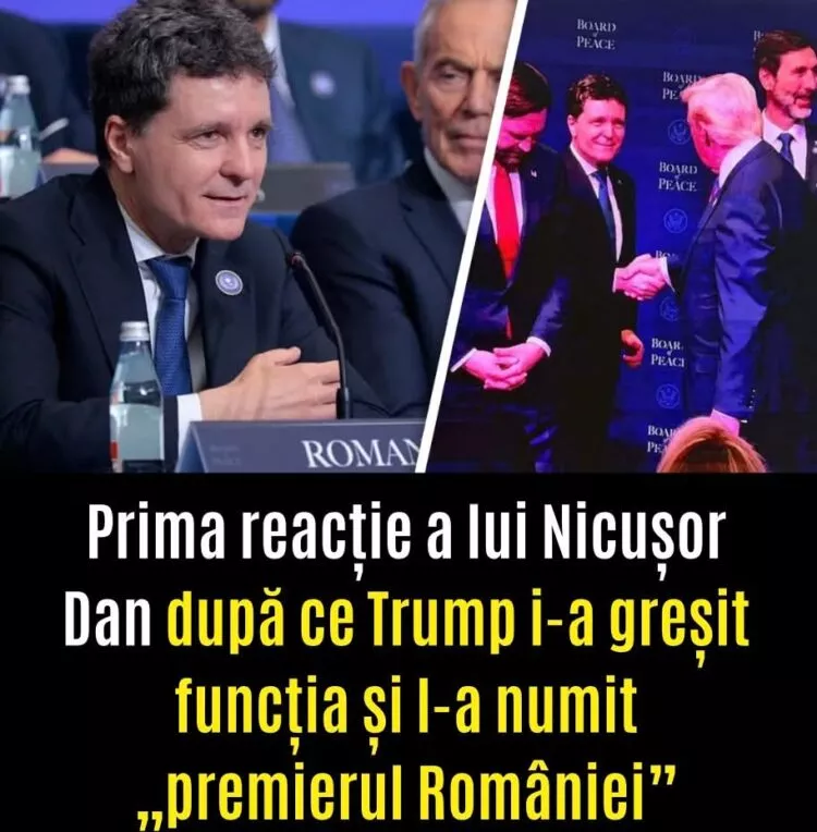 Donald Trump l-a prezentat pe Nicușor Dan drept „prim-ministrul României” la Washington. Reacția președintelui român