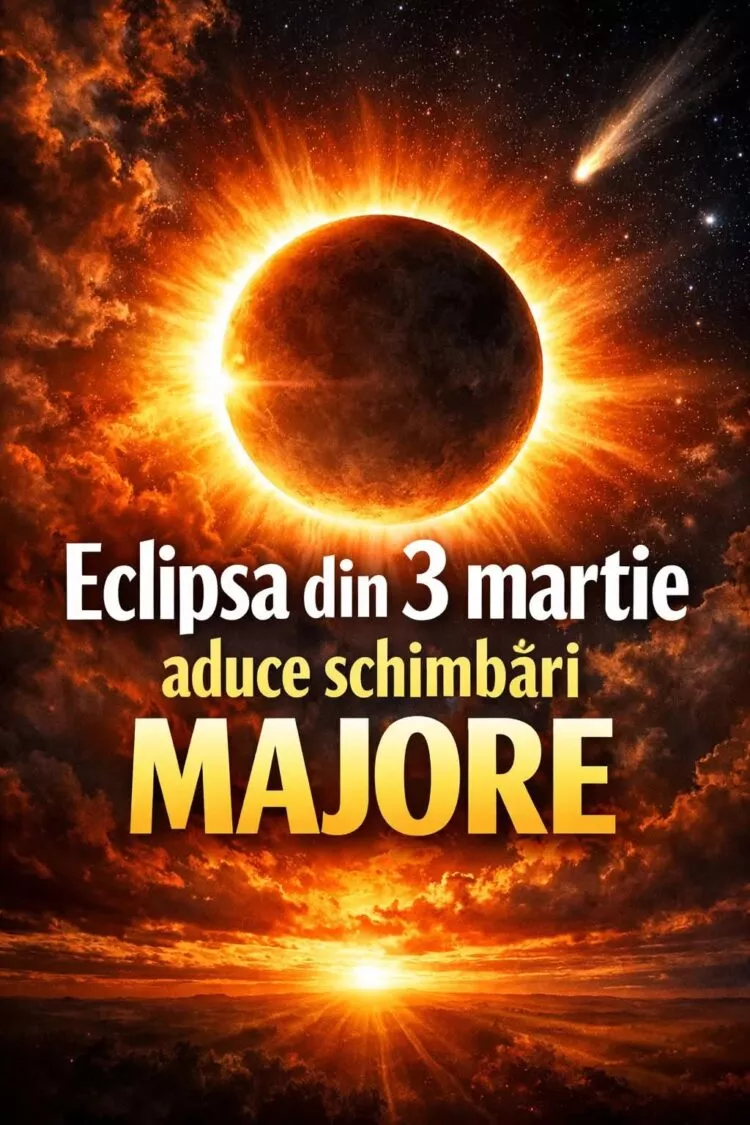 Eclipsa din 3 martie: transformări majore pentru zodii în plan emoțional și profesional