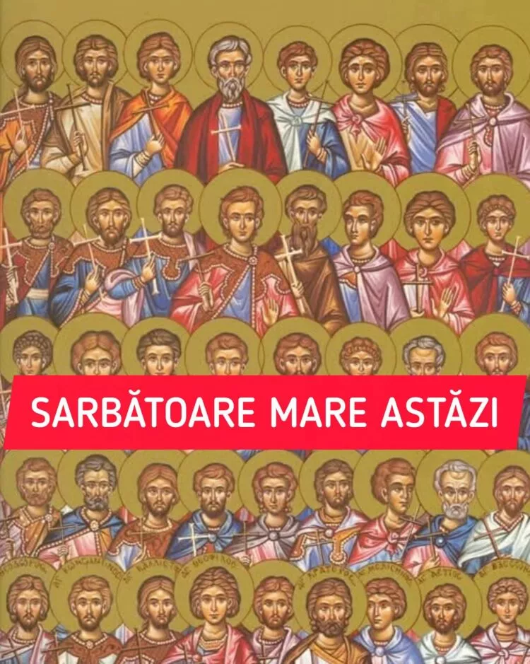 Calendar ortodox 6 martie 2026: