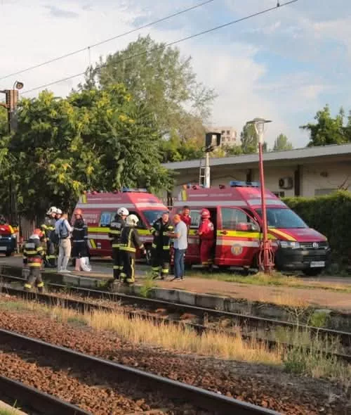 Tânăr de 21 de ani, lovit mortal de tren lângă Cluj-Napoca