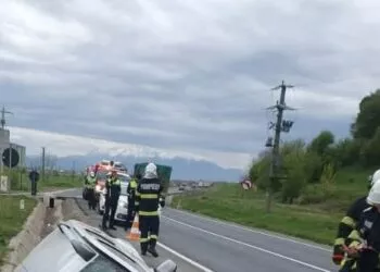 Accident rutier grav pe DN1