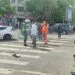 Accident grav la Floreasca. O ambulanță și un autoturism s-au ciocnit pe Șoseaua Ștefan cel Mare