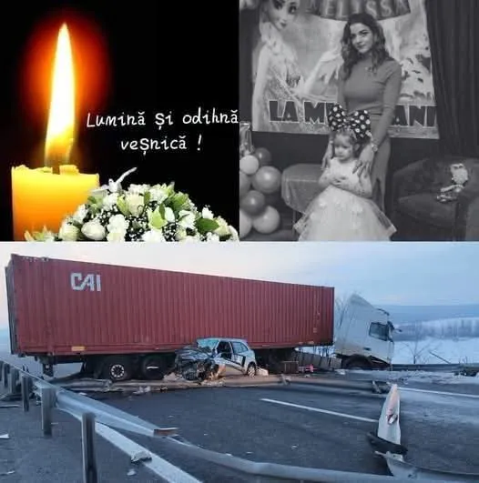 Tragedie pe autostrada A1: mamă și fiică de 26 și 8 ani au murit într-un accident rutier lângă Deva