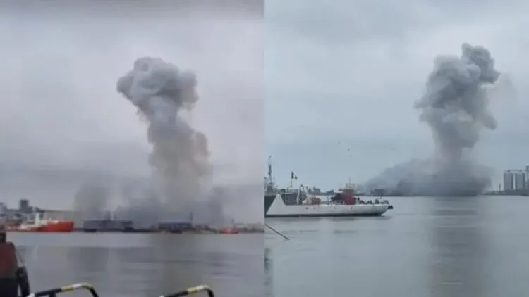 Explozie în Portul Constanța: dronă marină detonată, autoritățile investighează proveniența