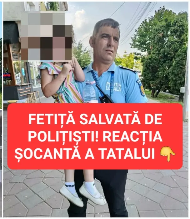 Fetiță de 4 ani, salvată dintr-o mașină încinsă în Iași. Copilul fusese lăsat singur în plin Cod Roșu de caniculă