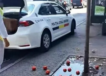 George Tuță, reacție după ce un polițist local i-a aruncat marfa pe jos unei femei în vârstă: