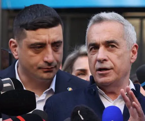 George Simion, reacție după ce Călin Georgescu a fost ridicat de DIICOT