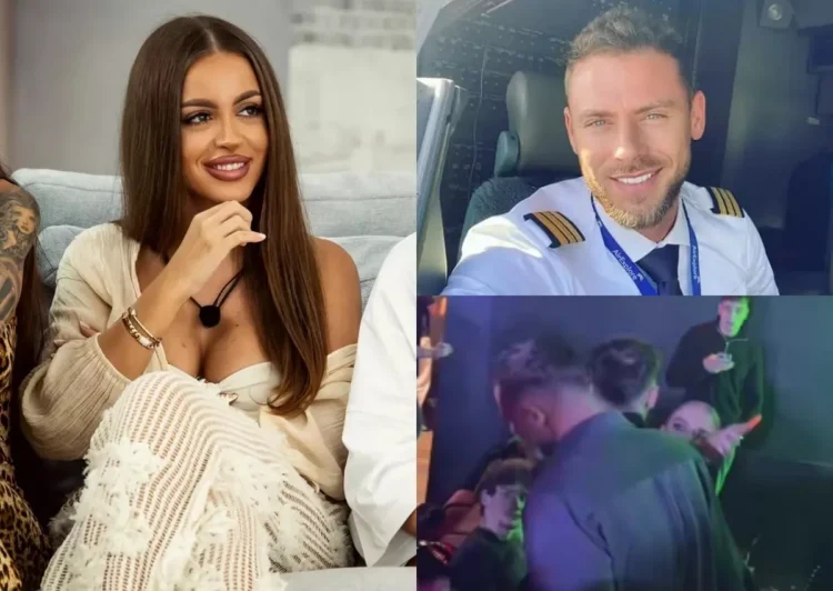 Claudia Ion a încercat să-l lovească pe Eduard Vlădescu într-un club din Timișoara