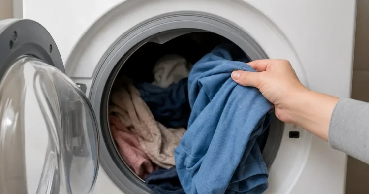 De ce miros urât hainele după spălare. Regula de 30 de minute care te scapă de această problemă
