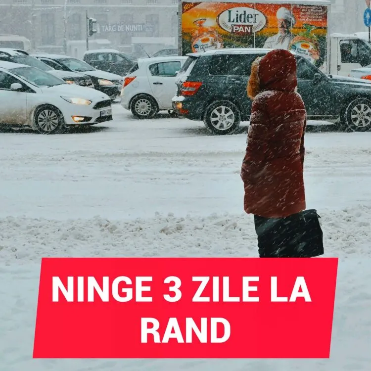 Ninsori la final de octombrie în România