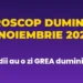 Horoscop duminică, 1 noiembrie 2026. O zodie primește vestea pe care o aștepta de mult, iar alta ar face bine să-și țină gura la masa de familie