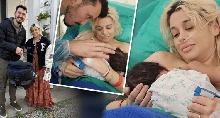 Anisia Gafton, primele declarații după ce a ajuns acasă cu fiul ei. Când va avea loc botezul și cine o ajută cu bebelușul
