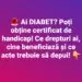 Certificat de handicap pentru persoanele cu diabet. Cine poate beneficia, ce drepturi oferă și cum se obține